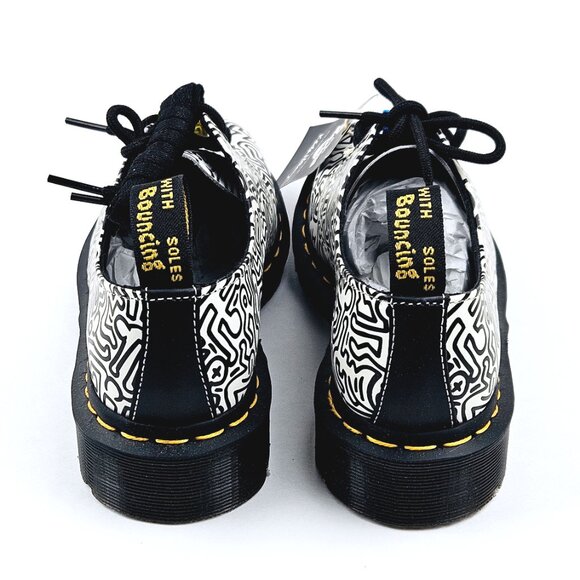 Dr. Martens 1461 Keith Haring Printed Leather Oxford Shoes • Men 4, Women 5M - Picture 4 of 10
